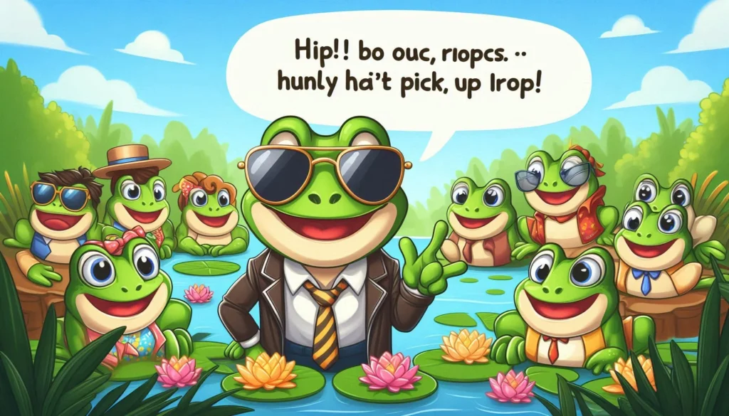 Frog Rizz Lines