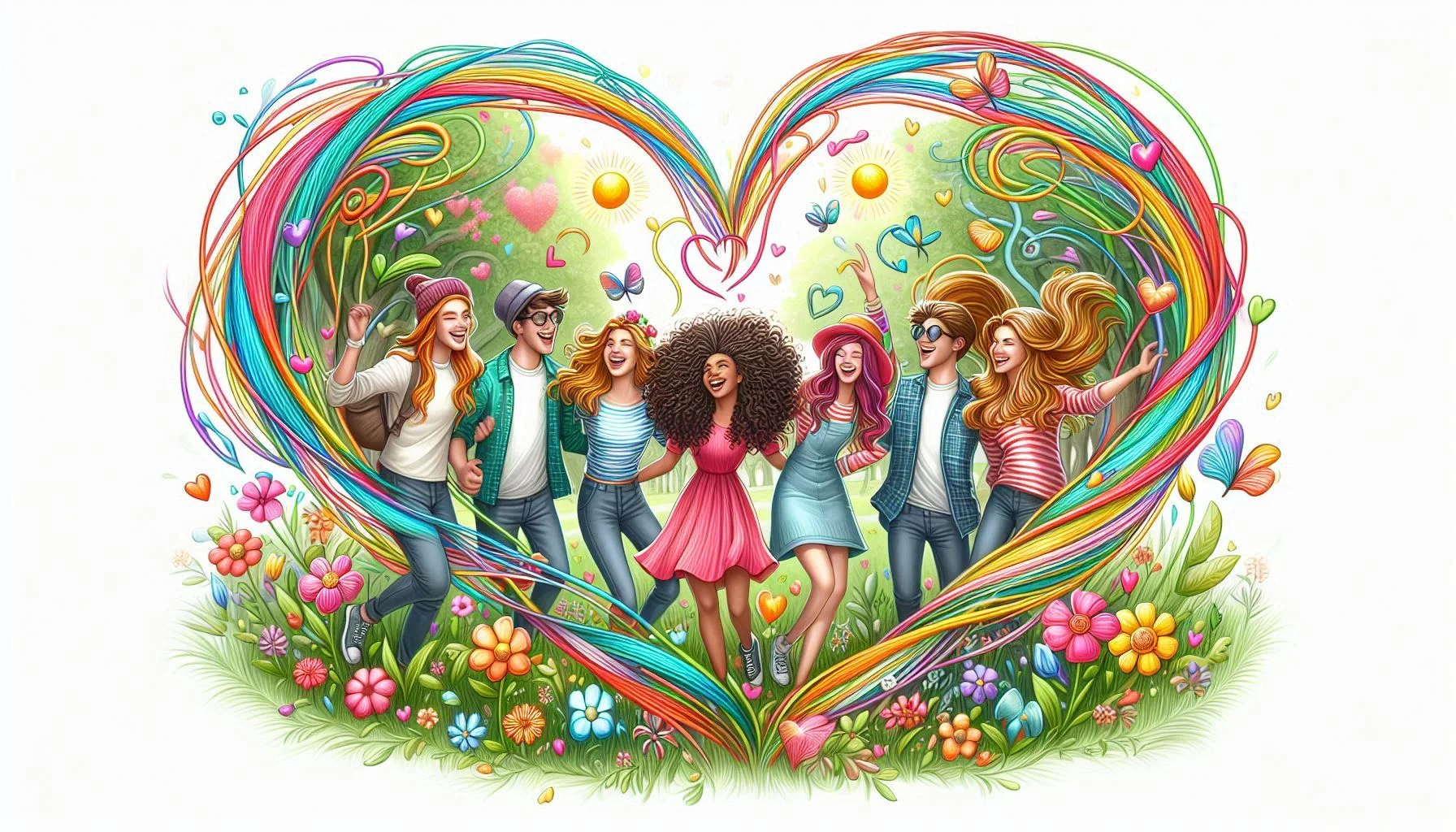 Heart Rizz Lines