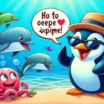 Penguin Rizz Lines