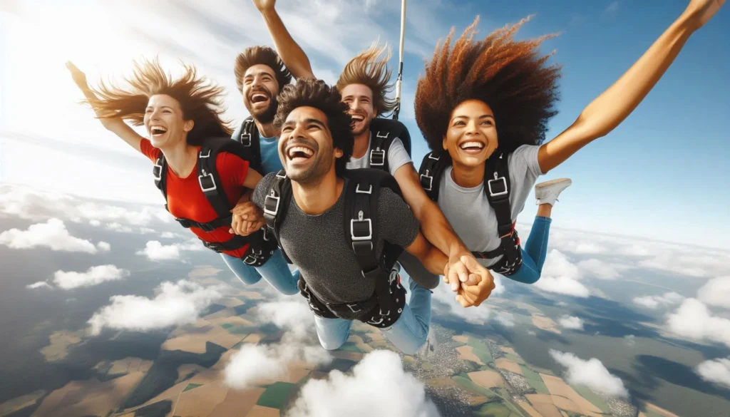 Skydiving Rizz Lines