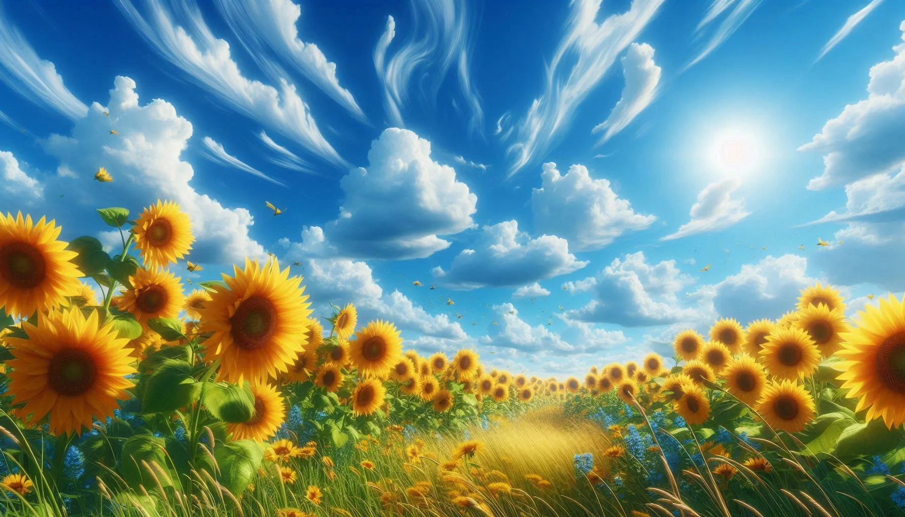 Sunflower Rizz Lines
