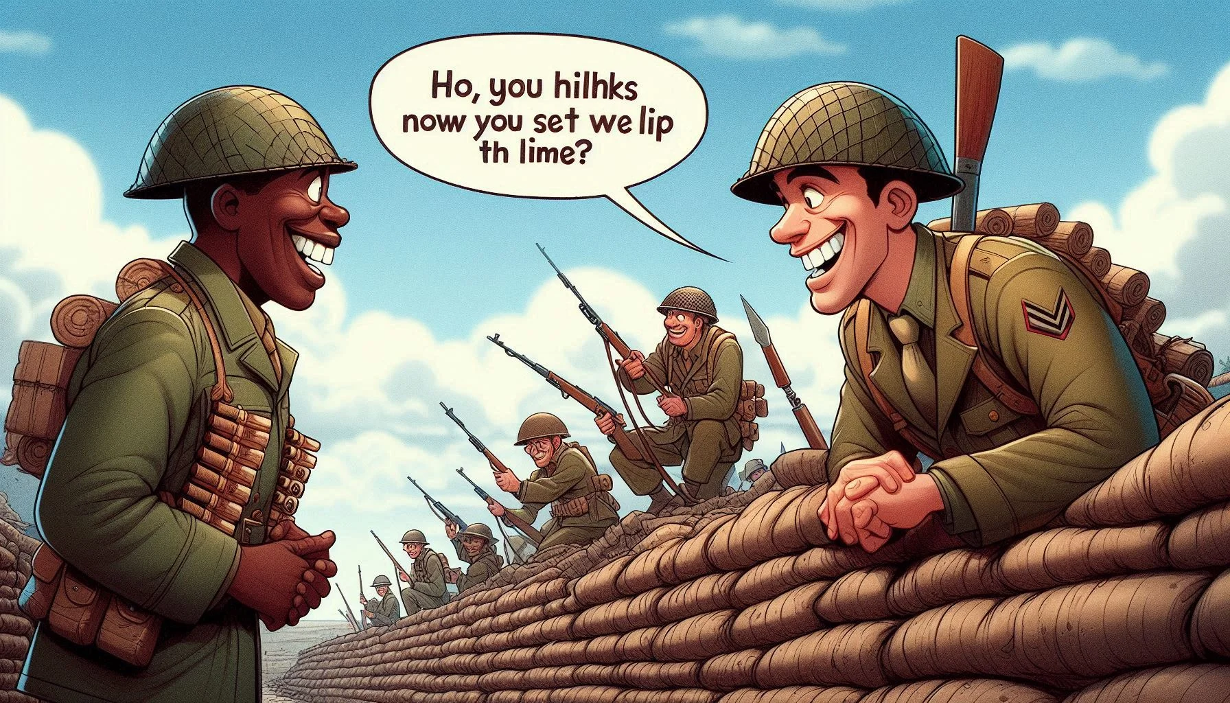 WW2 Rizz Lines