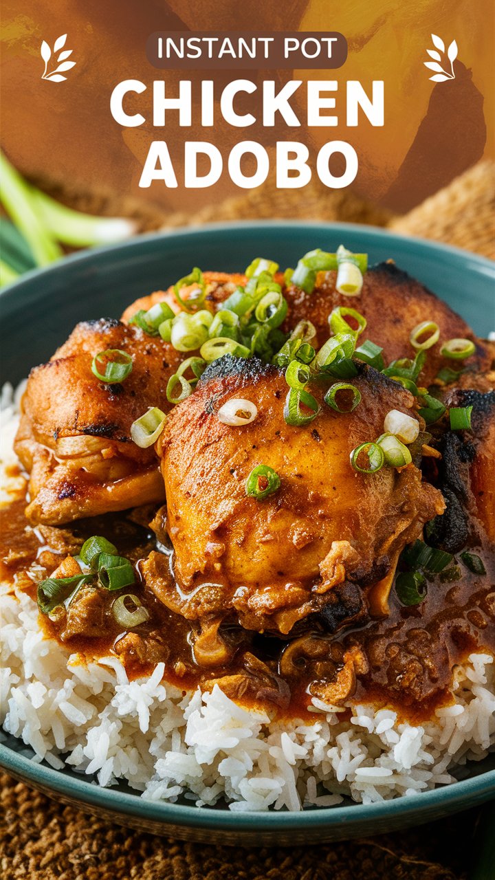 Instant Pot Chicken Adobo