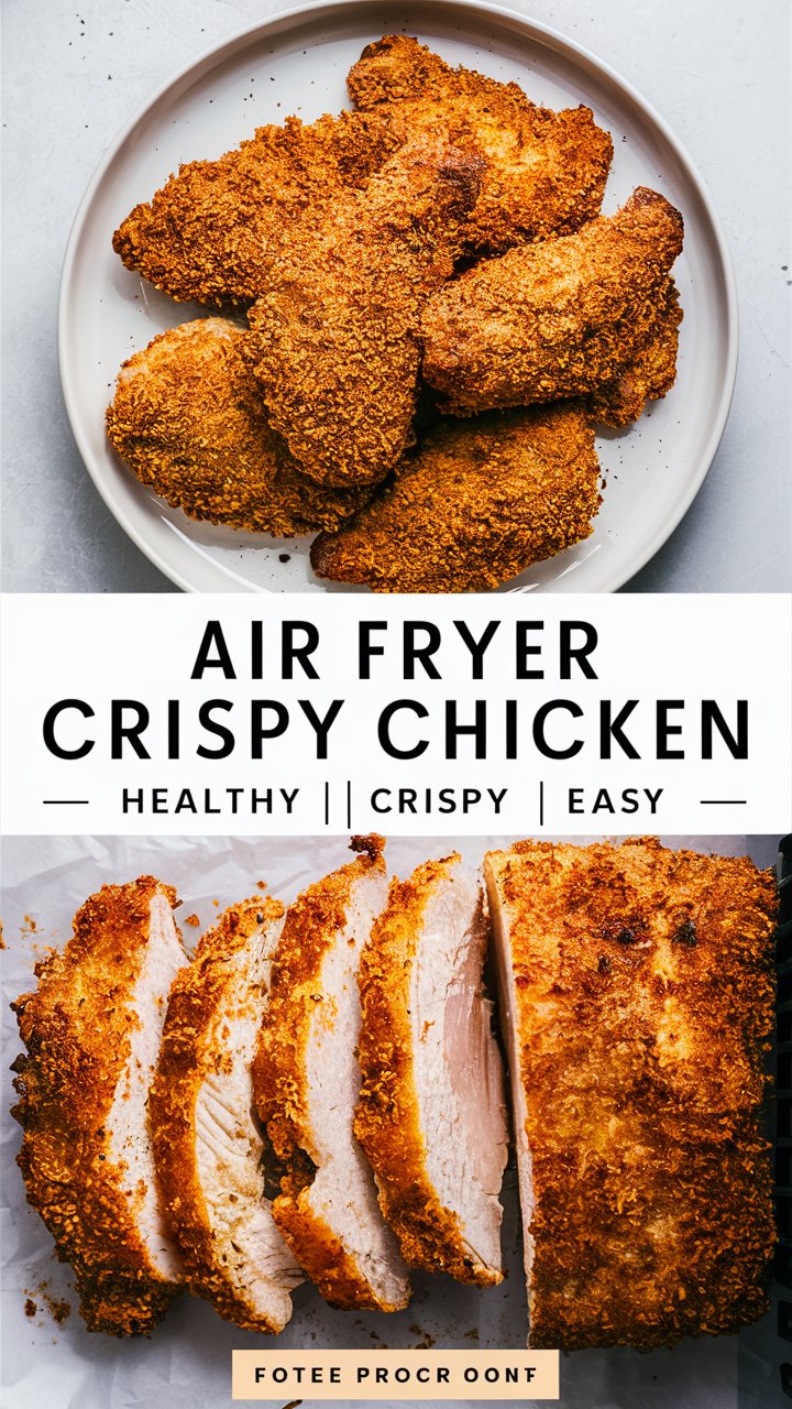 Air Fryer Chicken Cutlets