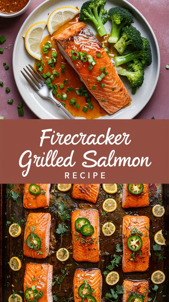 Firecracker Grilled Alaska Salmon