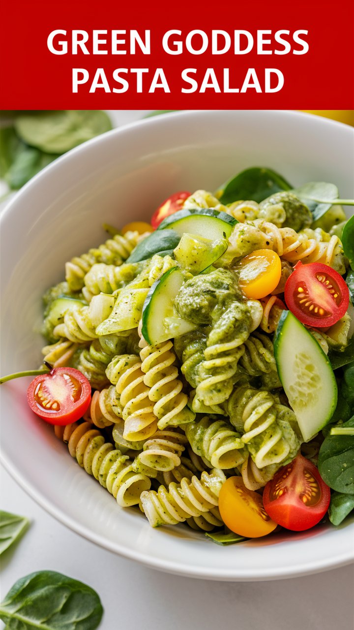Green Goddess Pasta Salad