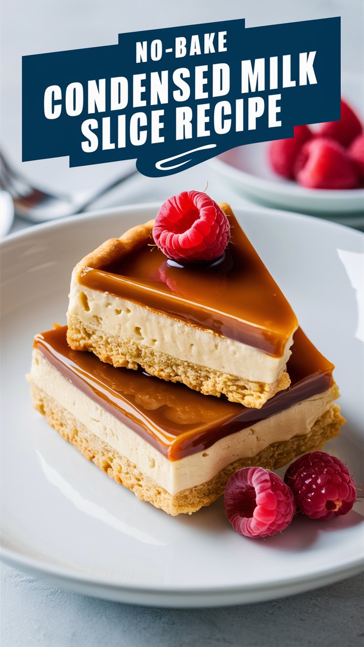 No-Bake Condensed Milk Slice Recipe