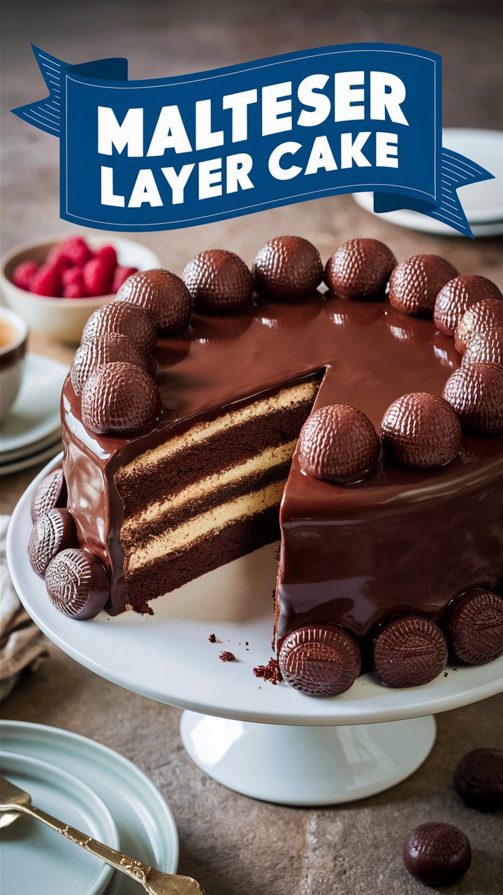 Malteser Layer Cake