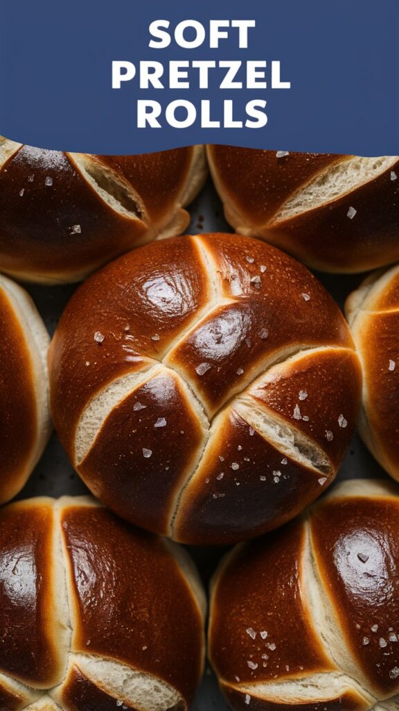 Soft Pretzel Rolls