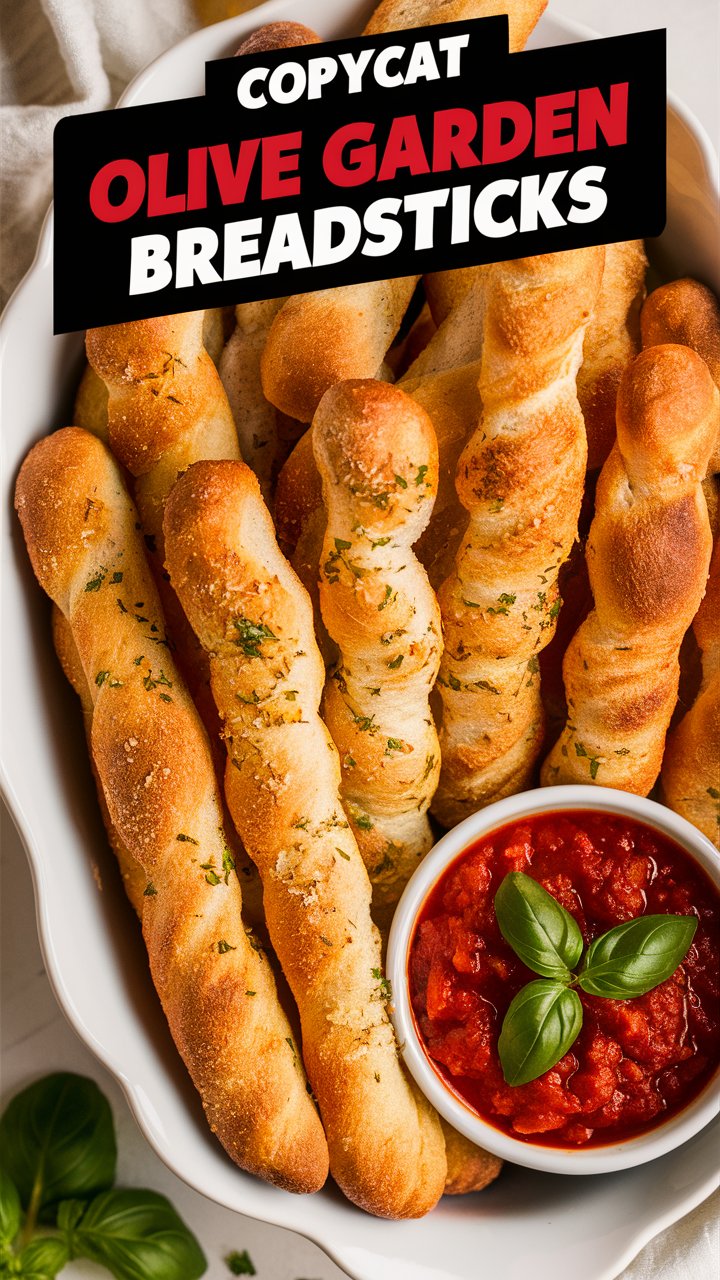 Copycat Olive Garden Breadsticks