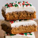 Cookie Bars with Cream Cheese Frosting