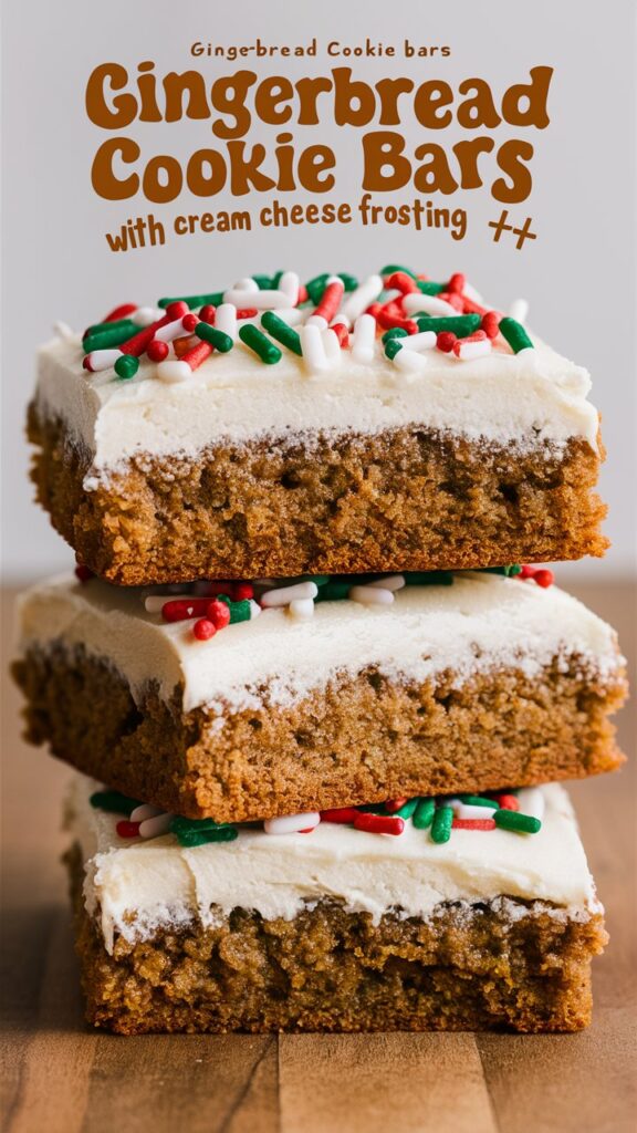 Cookie Bars with Cream Cheese Frosting