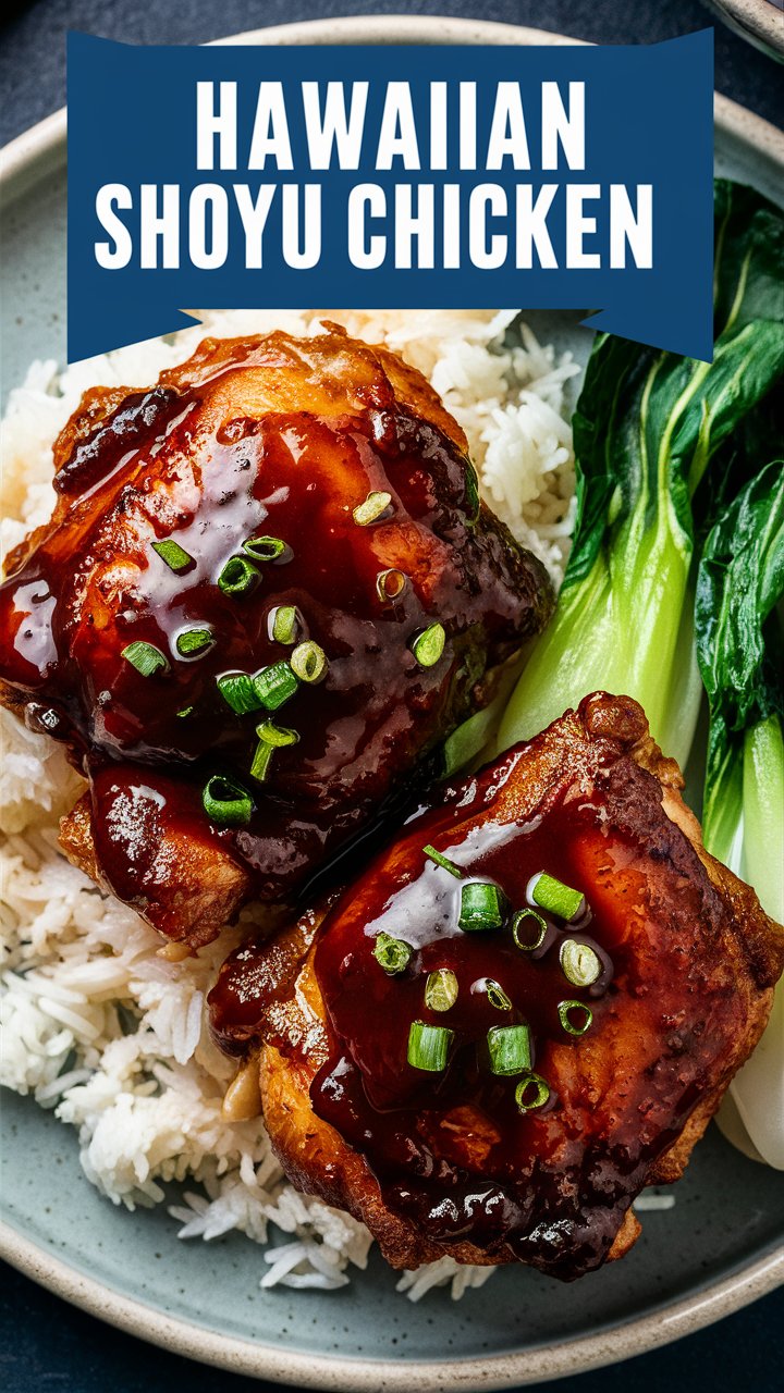 Hawaiian Shoyu Chicken
