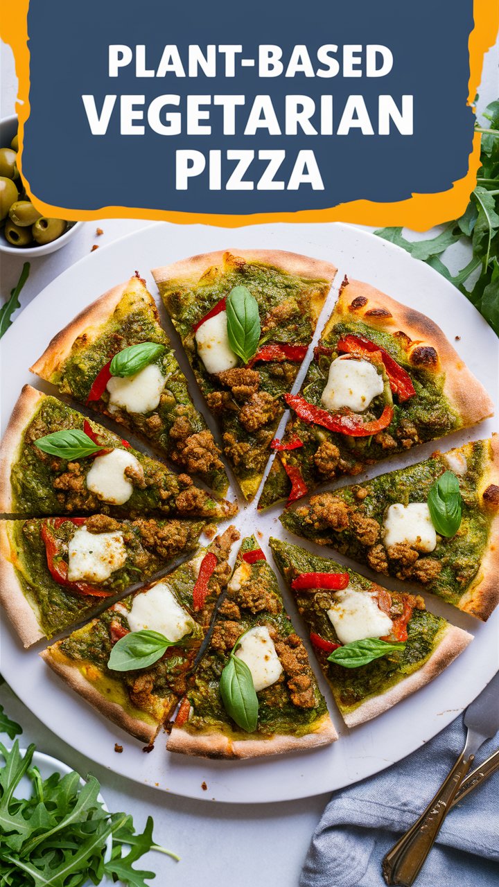 Plant-Based Vegetarian Pizza