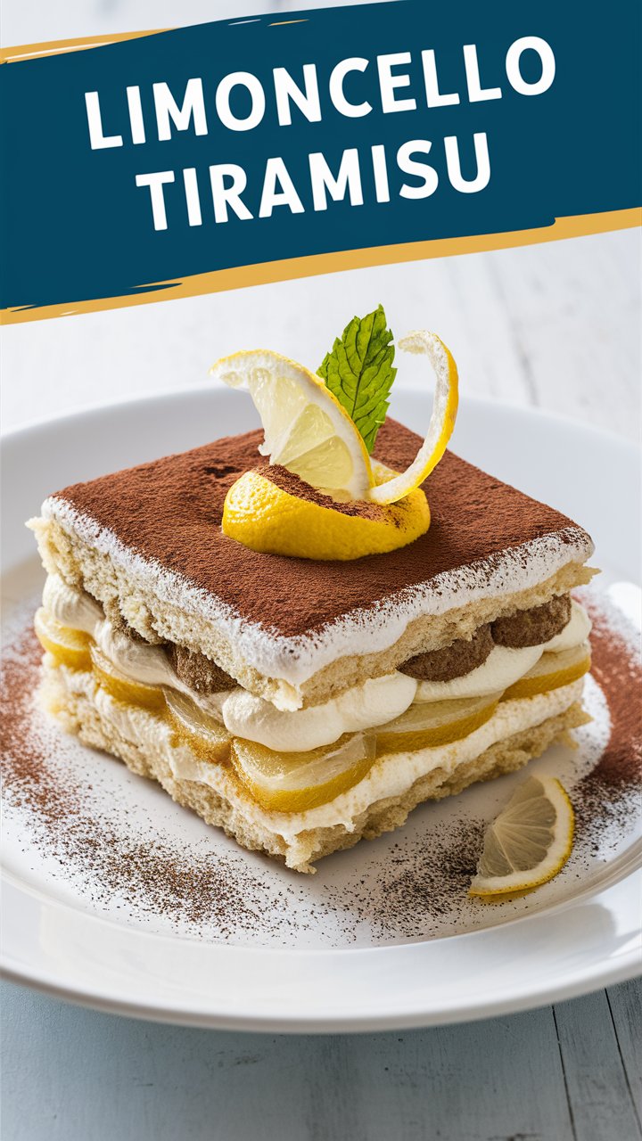 Limoncello Tiramisu