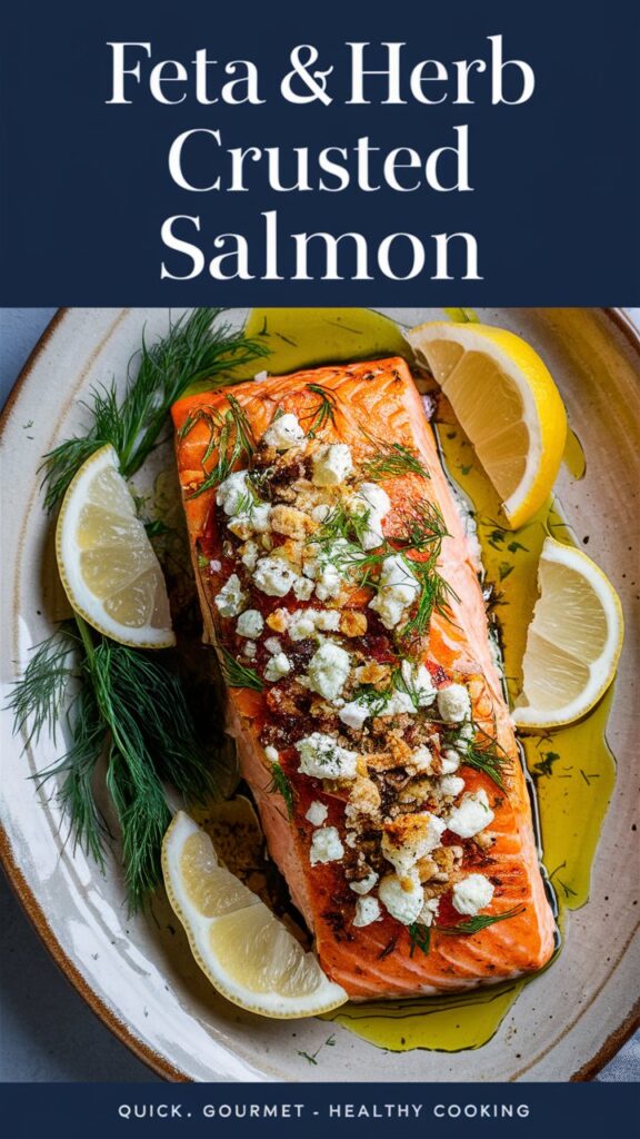Feta & Herb-Crusted Salmon