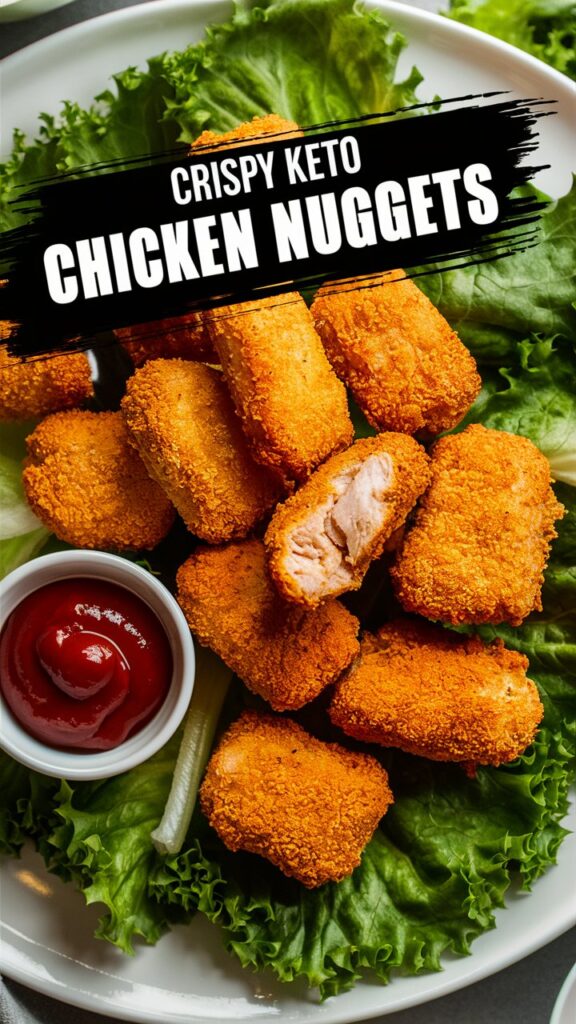 Crispy Keto Chicken Nuggets