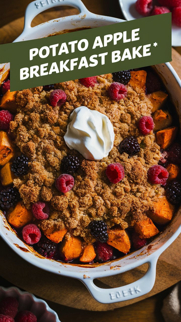 Potato Apple Breakfast Bake