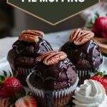 Keto Chocolate Pecan Pie Muffins