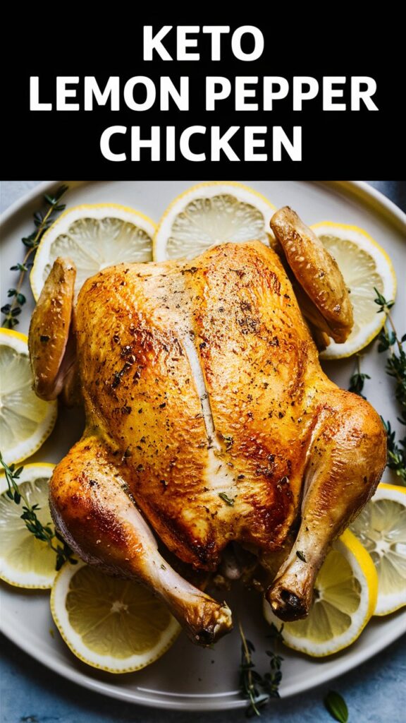 Keto Lemon Pepper Chicken