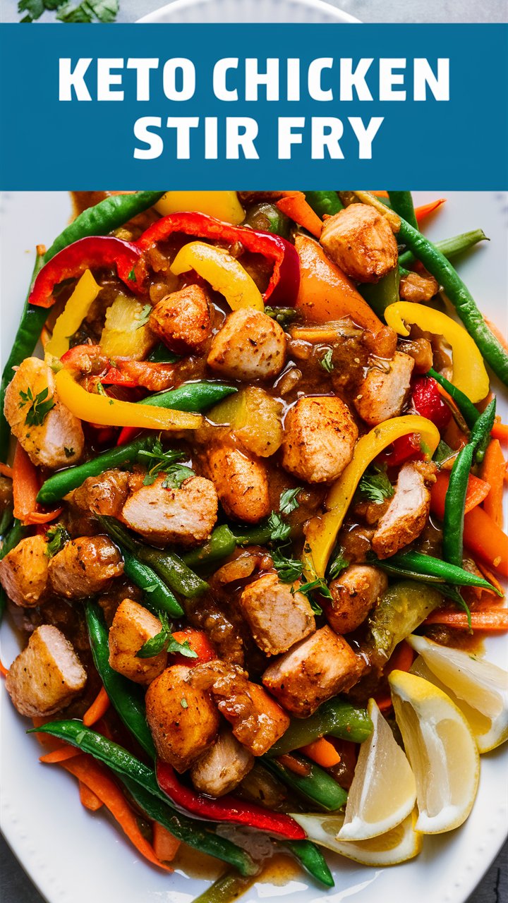 Keto Chicken Stir Fry