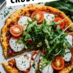 Keto Cauliflower Crust Pizza