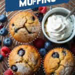 Almond Flour Blueberry Muffins