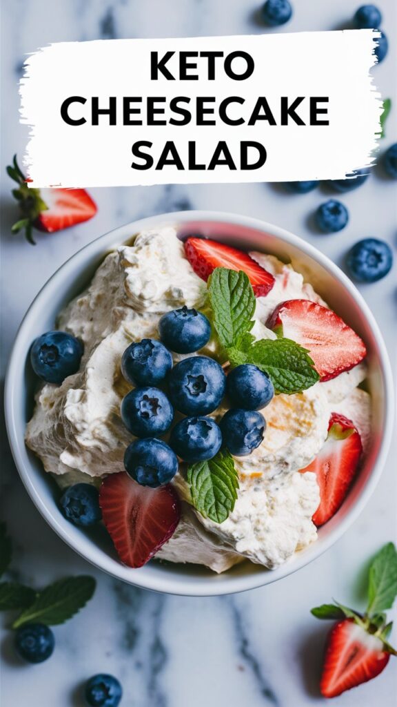 Keto Cheesecake Salad
