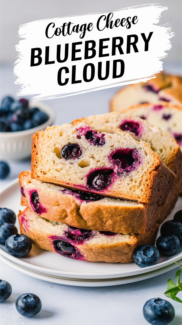 Cottage Cheese Blueberry Cloud