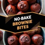 No Bake Brownie Bites