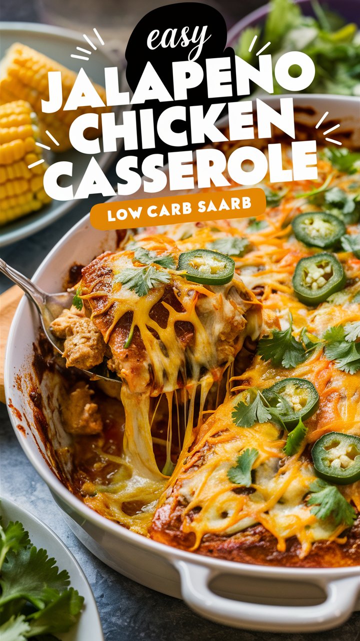 Low Carb Chicken Casserole