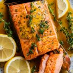 Lemon-Brown Butter Salmon
