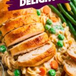 Chicken Pot Pie Pasta Delight