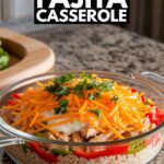 Easy Chicken Fajita Casserole