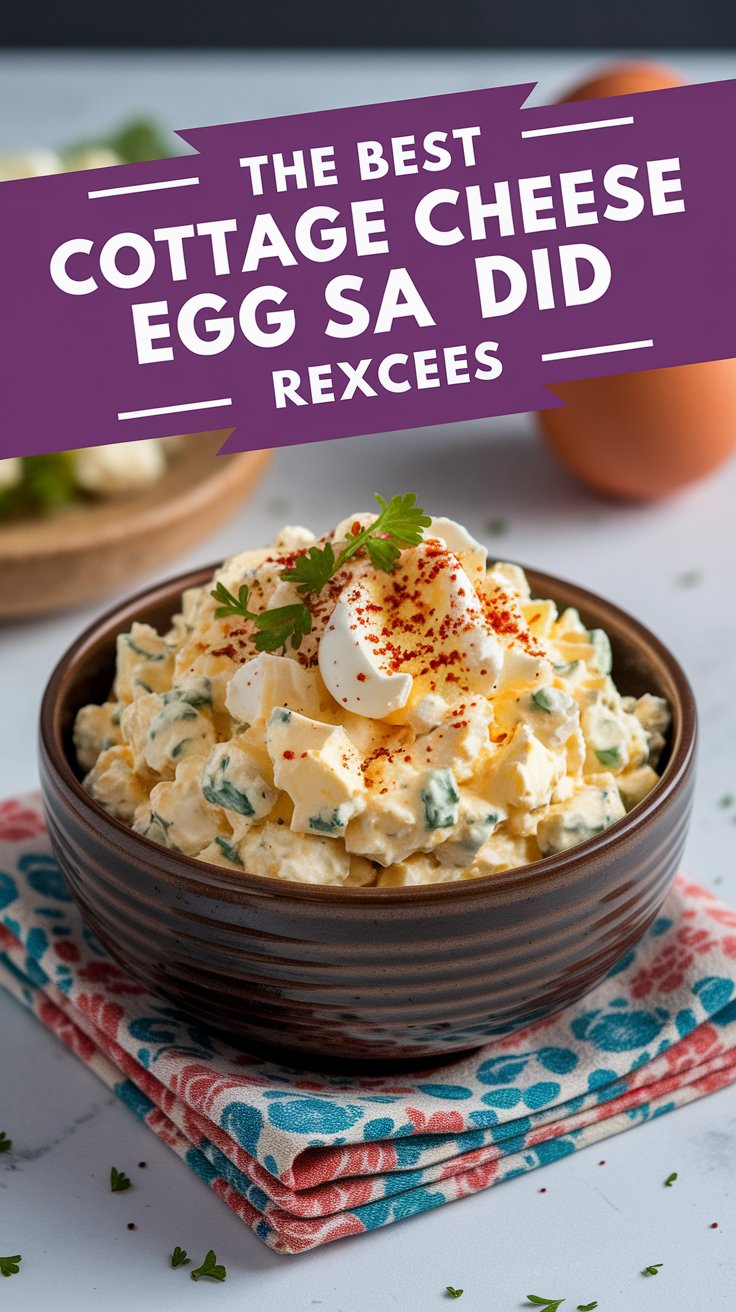 The Best Cottage Cheese Egg Salad Recipe
