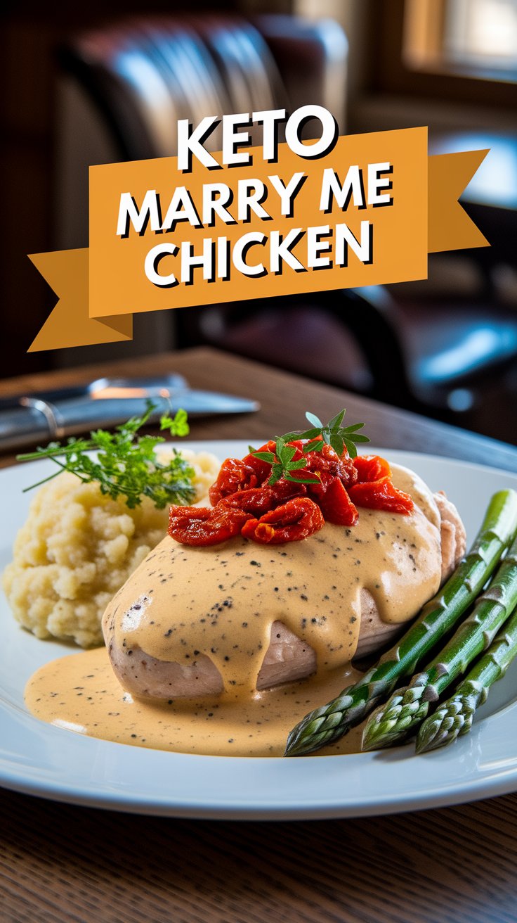 Keto Marry Me Chicken