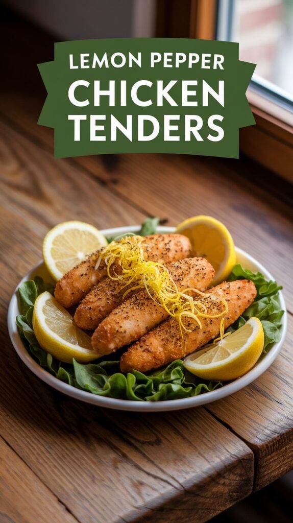 Lemon Pepper Chicken Tenders