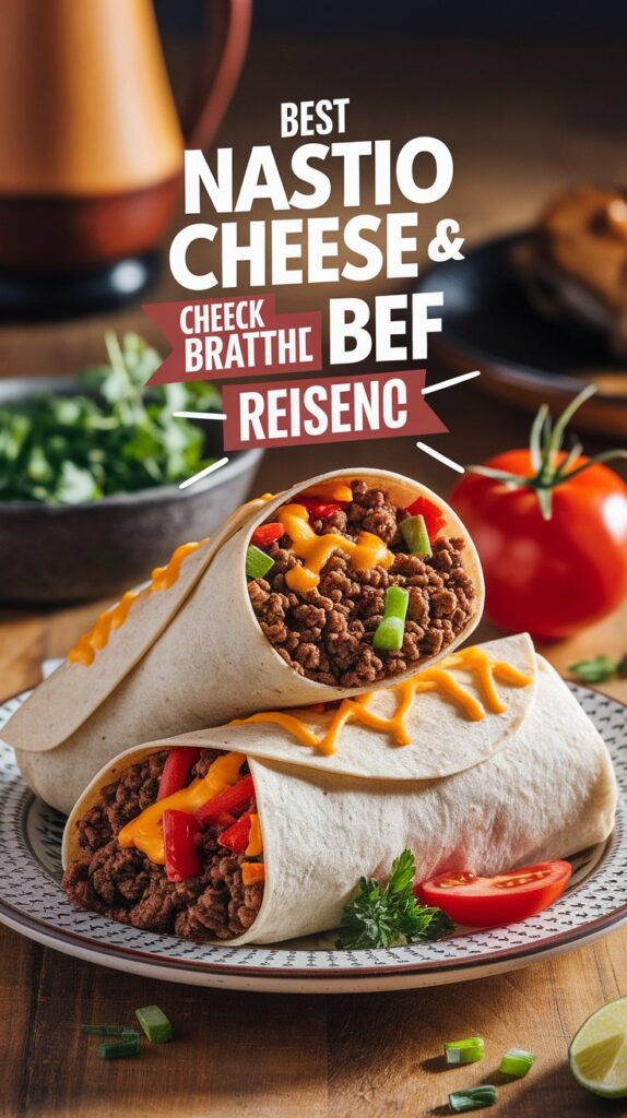Best Nacho Cheese Beef Wrap Recipe