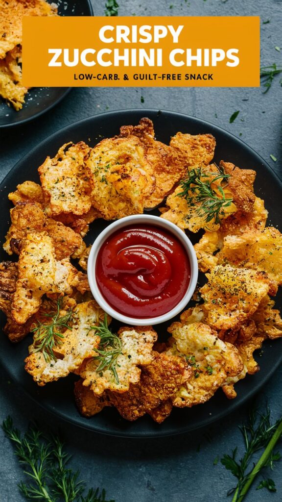 Crispy Zucchini Chips: