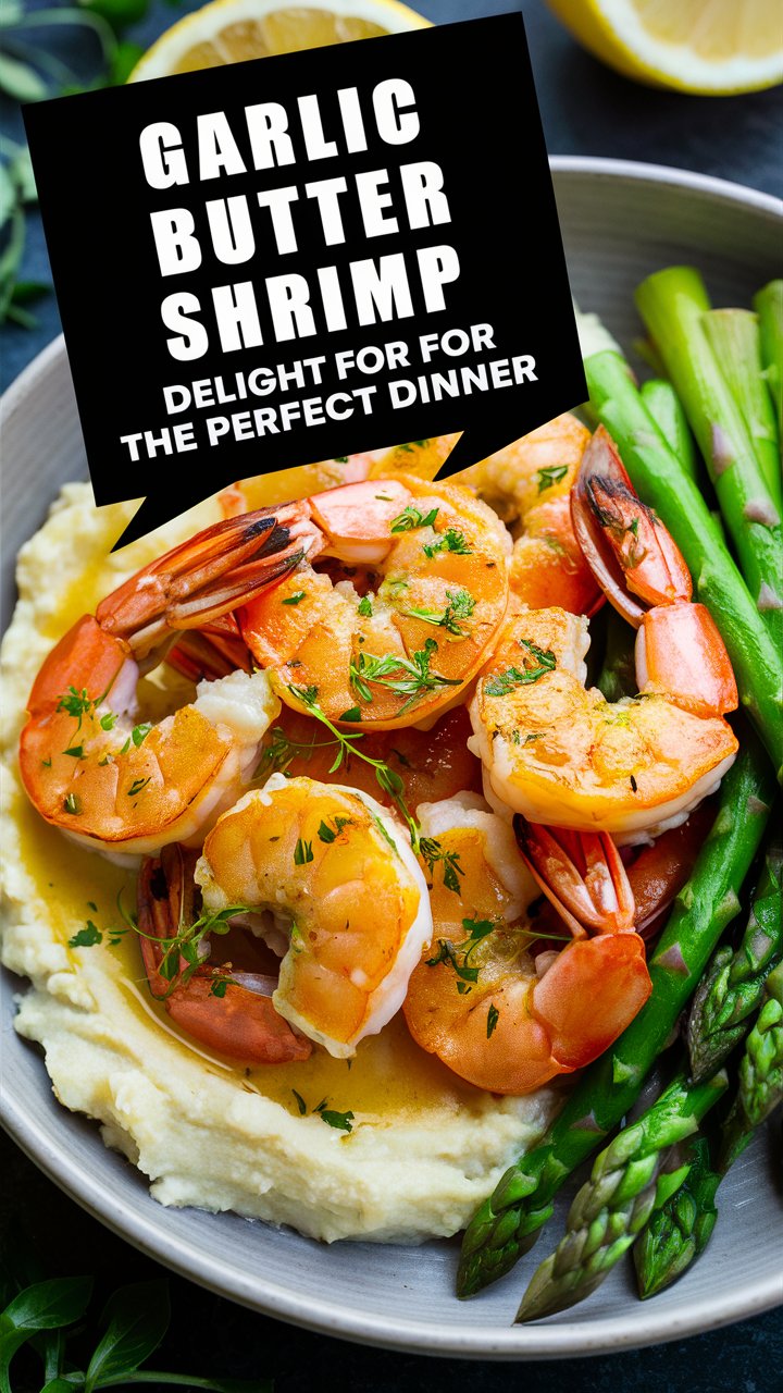 Garlic Butter Shrimp Delight for the Perfect Dinner