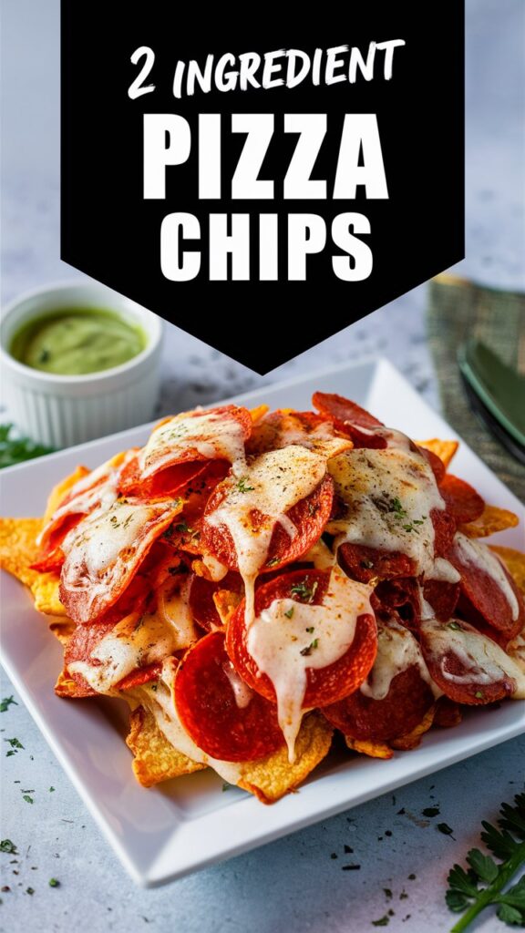2 Ingredient Pizza Chips