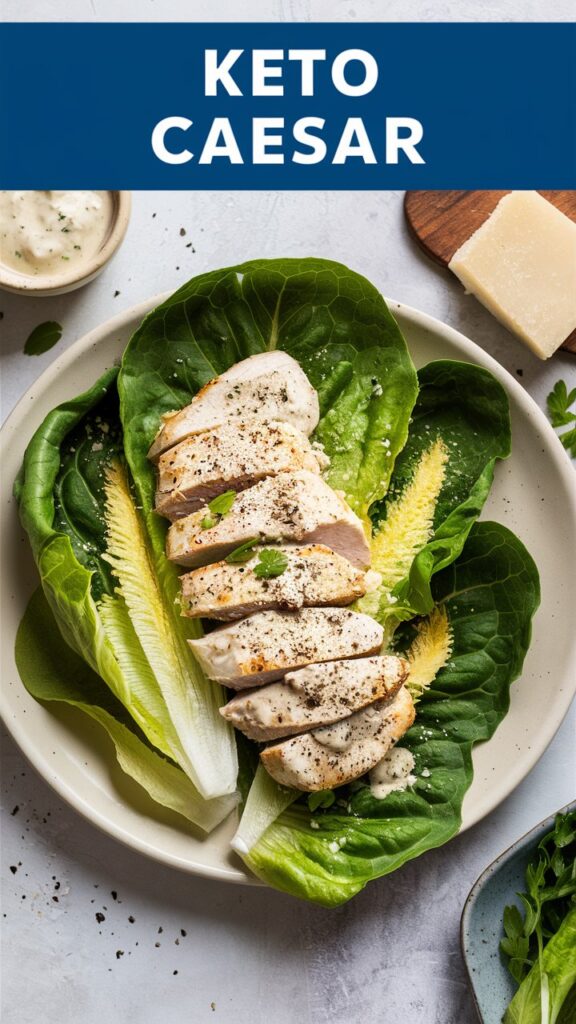 Keto Caesar Chicken