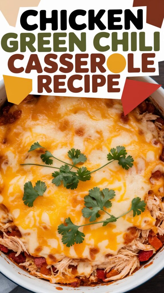 Chicken Green Chili Casserole Recipe