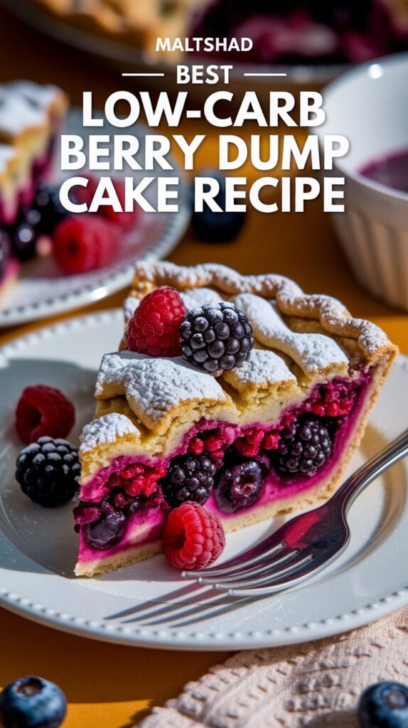 Best Low-Carb Berry Dump Cake Recipe