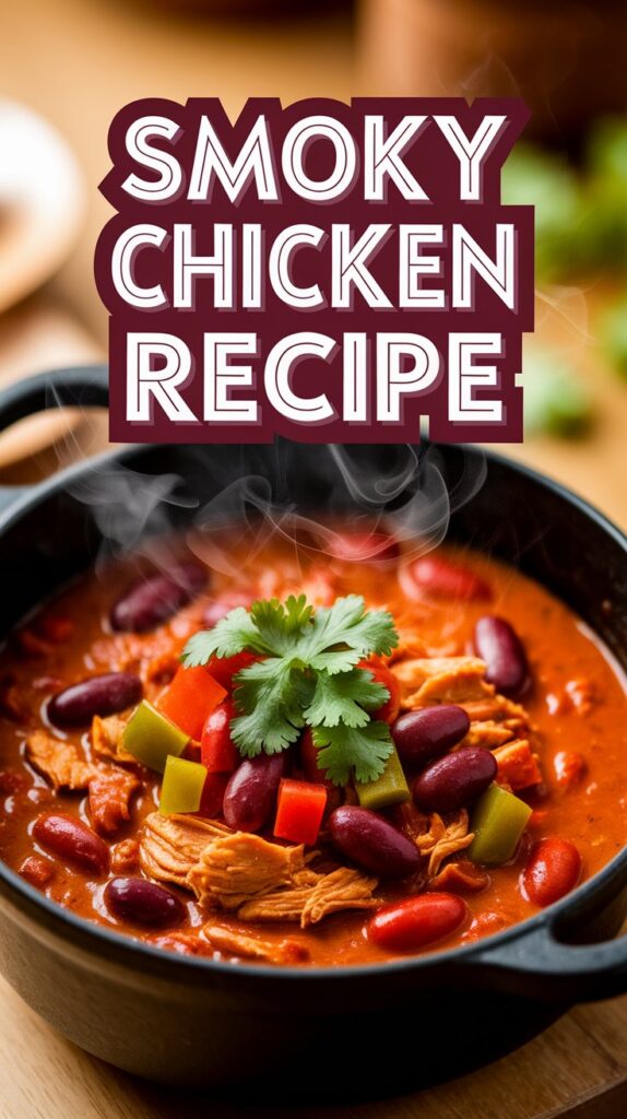 Smoky Chicken Chili Recipe