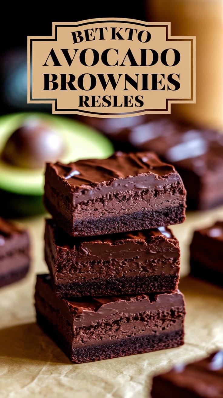 Best Keto Avocado Brownies Recipe