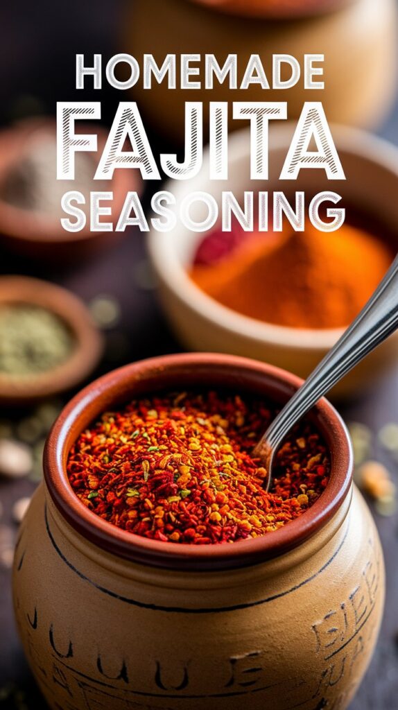 Homemade Fajita Seasoning