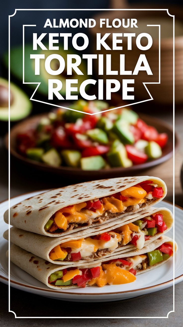 Almond Flour Keto Tortilla Recipe