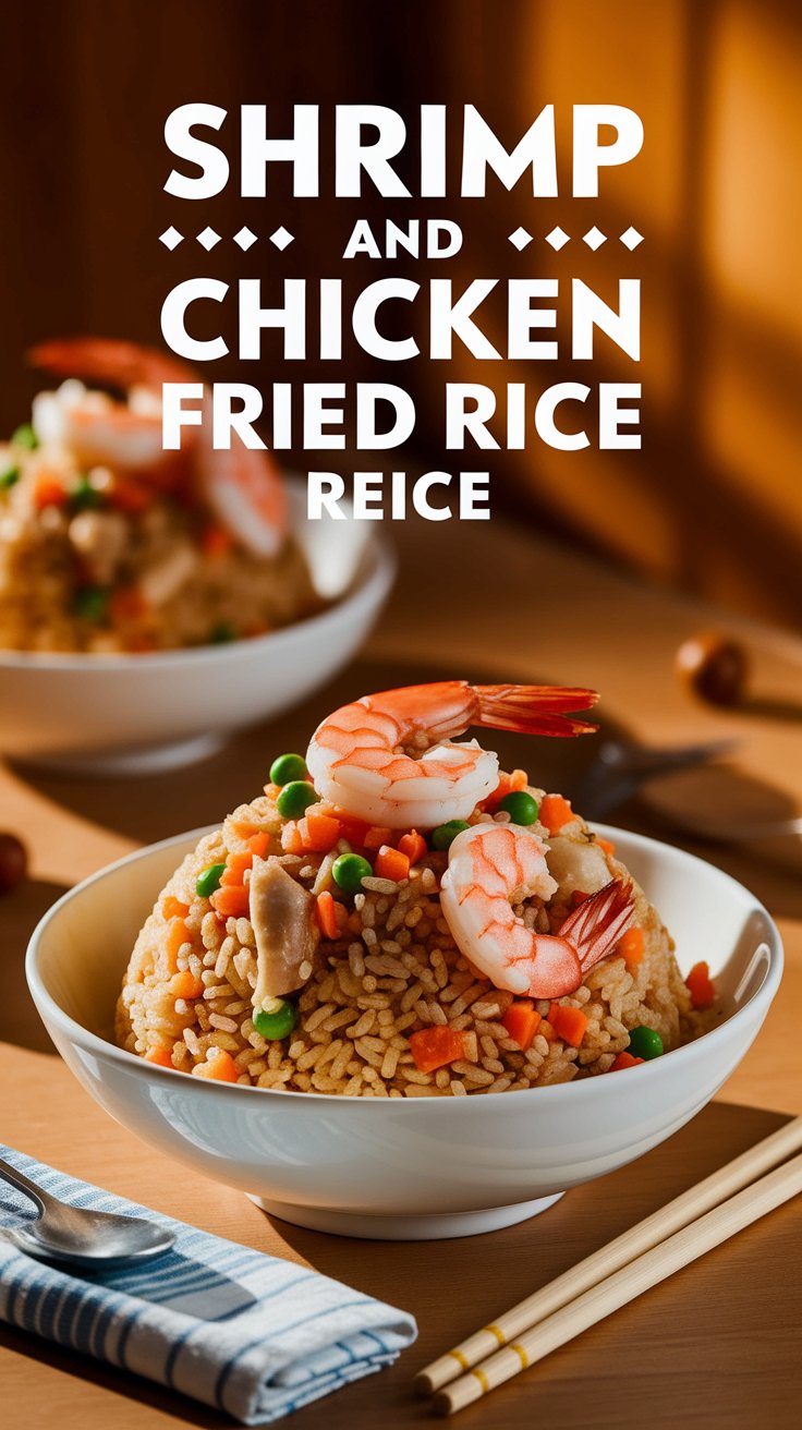 Shrimp and Chicken Fried Rice Recipe