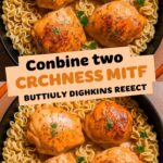 One Pan Chicken with Buttered Noodles Recipe